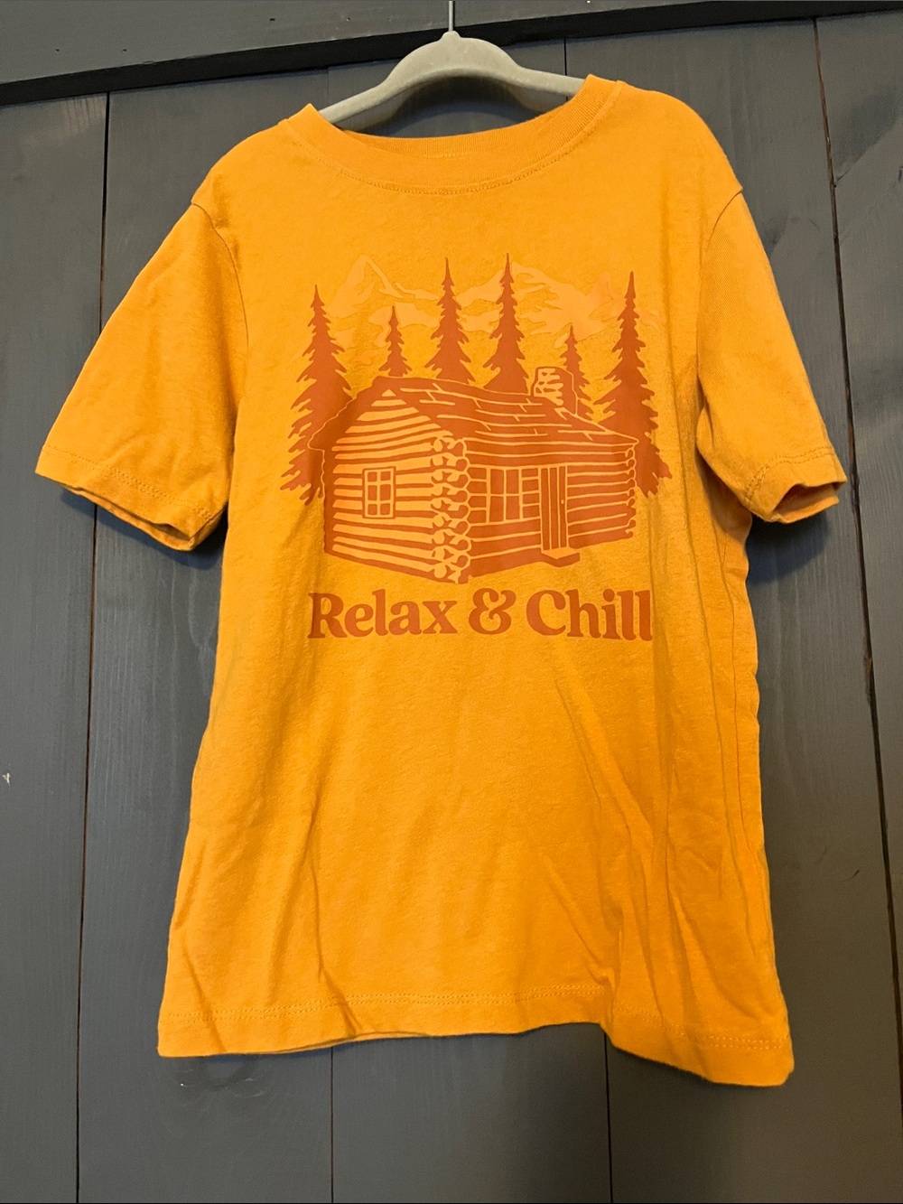 wonder nation Orange Logo Tee